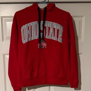 Ohio State Men's Red Hoodie